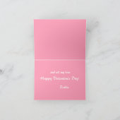 Een (bijna) traditionele Valentijn Kaart (Binnen)