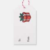 Een bijzonder cadeau - van/naar cadeaulabel (Achterkant)