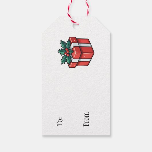 Een bijzonder cadeau - van/naar cadeaulabel (Achterkant)