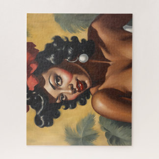 Een bijzondere dame legpuzzel