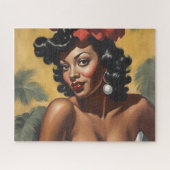 Een bijzondere dame legpuzzel (Horizontaal)