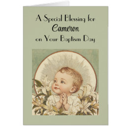 Een bijzondere zegening, aangepaste doop