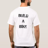 Een bike bouwen t-shirt (Achterkant)
