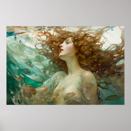 Een binnenkomend schip poster