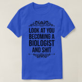 Een bioloog worden t-shirt (Design voorkant)