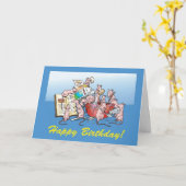 Een Birthday Cake maken! Kaart (Gele Bloem)