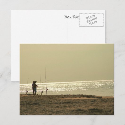 Een bite briefkaart (Voorkant / Achterkant)