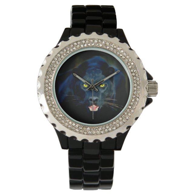 Een Black Panther polshorloge Horloge (Voorkant)