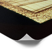 Een blad van de Symmachi Diptych Poster (Hoek)