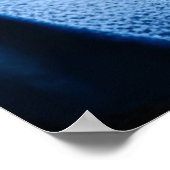 Een blauw buitenaards portret | AI Art Poster (Hoek)