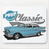 Een blauw Klassiek Muismat (Voorkant)