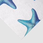 Een  blauw Nautisch Series-ontwerp 6 Tissuepapier (Detail)