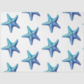 Een  blauw Nautisch Series-ontwerp 6 Tissuepapier (Voorkant)