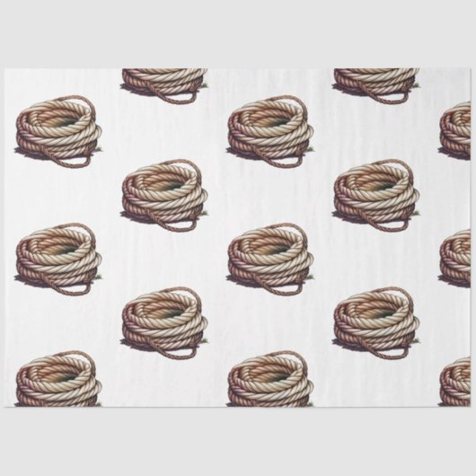 Een blauw ontwerp uit de Nautical Series 10 Tissuepapier (Voorkant)