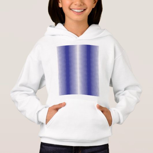 Een blauw-wit gestreepte achtergrond (Voorkant)