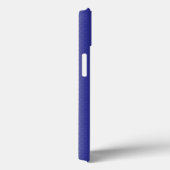 Een blauw-wit gestreepte achtergrond Case-Mate iPhone case (Achterkant / Rechts)
