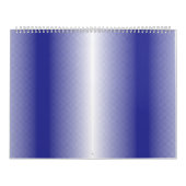 Een blauw-wit gestreepte achtergrond kalender (Hoes)