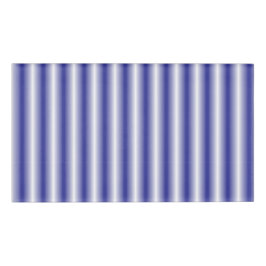 Een blauw-wit gestreepte achtergrond naambadge