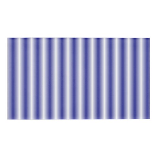 Een blauw-wit gestreepte achtergrond naambadge (Voorkant)