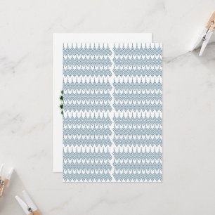 Een blauw-wit patroon met een witte achtergrond kaart