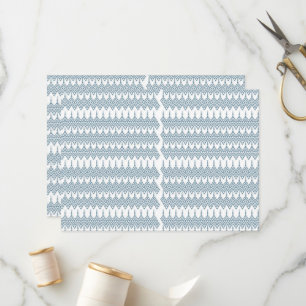 Een blauw-wit patroon met een witte achtergrond programmakaart