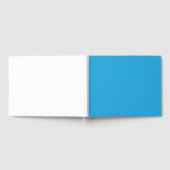 Een blauwe achtergrond met een gastenboek (Volledig)