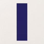 Een blauwe achtergrond met een klok erop visitekaartje (Binnenkant ongevouwen)