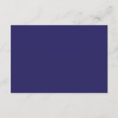 Een blauwe achtergrond met een klok informatiekaartje (Voorkant)