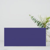 Een blauwe achtergrond met een klok menu (Staand voorkant)