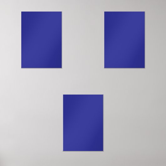 Een blauwe achtergrond met een prominent wit squad muurkunst sets (Voorkant)