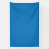 Een blauwe achtergrond met een spandoek (Verticaal)