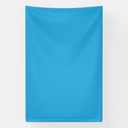 Een blauwe achtergrond met een spandoek (Verticaal)