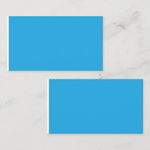 Een blauwe achtergrond met een zwarte en witte kat contactkaartje