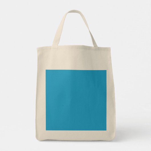 Een blauwe achtergrond met een zwarte en witte kat tote bag (Achterkant)