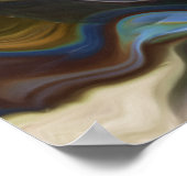 Een blauwe droom poster (Hoek)