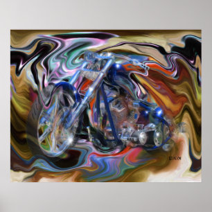 Een blauwe droom poster