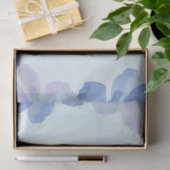 Een blauwe en roze paasseriereeks ontwerp #2 tissuepapier (Geschenk)