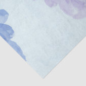 Een blauwe en roze paasseriereeks ontwerp #2 tissuepapier (Detail)