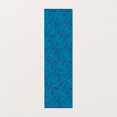 Een blauwe en zwarte achtergrond met een patroon visitekaartje (Binnenkant ongevouwen)