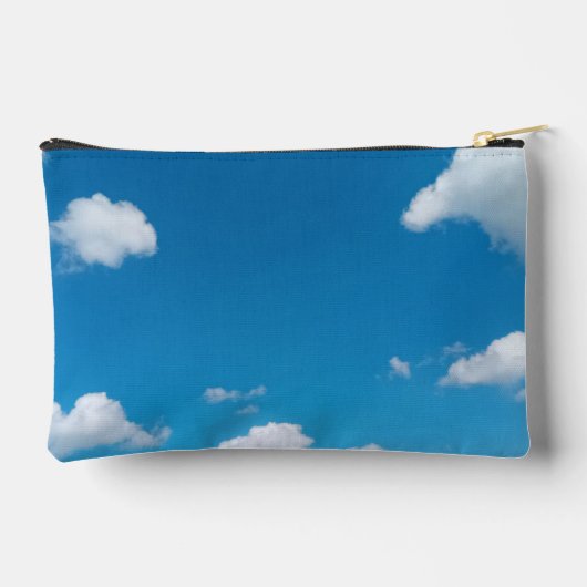 Een blauwe lucht etui (Achterkant)