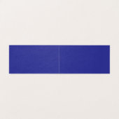 Een blauwe muur met een klok erop kaart (Binnenkant ongevouwen)