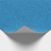 Een blauwe plaat van een gestructureerd materiaal cadeaupapier (Hoek)