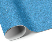 Een blauwe plaat van een gestructureerd materiaal cadeaupapier (Rol Hoek)