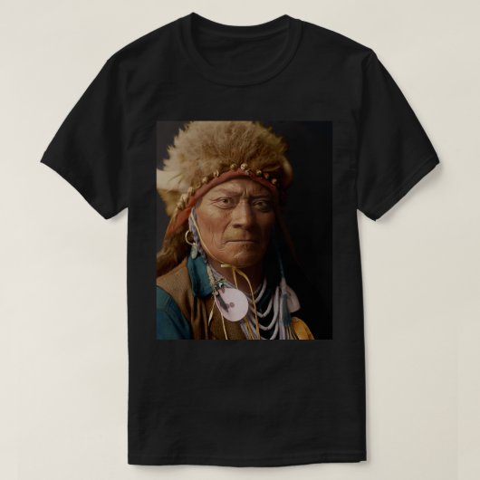 Eén blauwe strop t-shirt (Design voorkant)