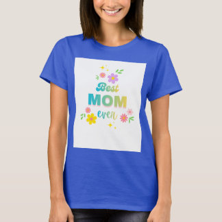 een blauwe T-shirt met halflange mouwen en een sup