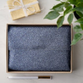 Een Blauwe Winter Glitter Serie Ontwerp 1 Tissuepapier (Geschenk)