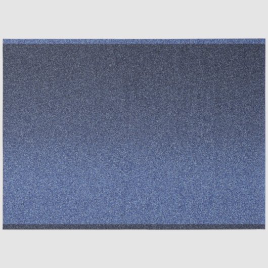 Een Blauwe Winter Glitter Serie Ontwerp 1 Tissuepapier (Voorkant)