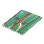 Een blauwgroen eyed Dragonfly met staarten Notitieblok (Linkerzijde)
