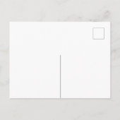 Een Blauwgroen Macaw Briefkaart (Achterkant)