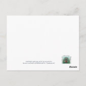 Een Bleek paard Briefkaart (Achterkant)